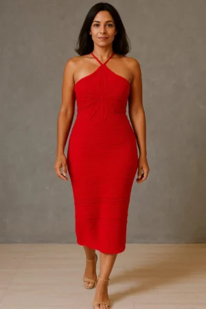 Vestido crochê
